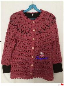 粗毛线钩针成人衣服视频,跟随钩针视频教程,轻松钩织时尚成人衣物