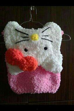 成人手织毛线背心视频